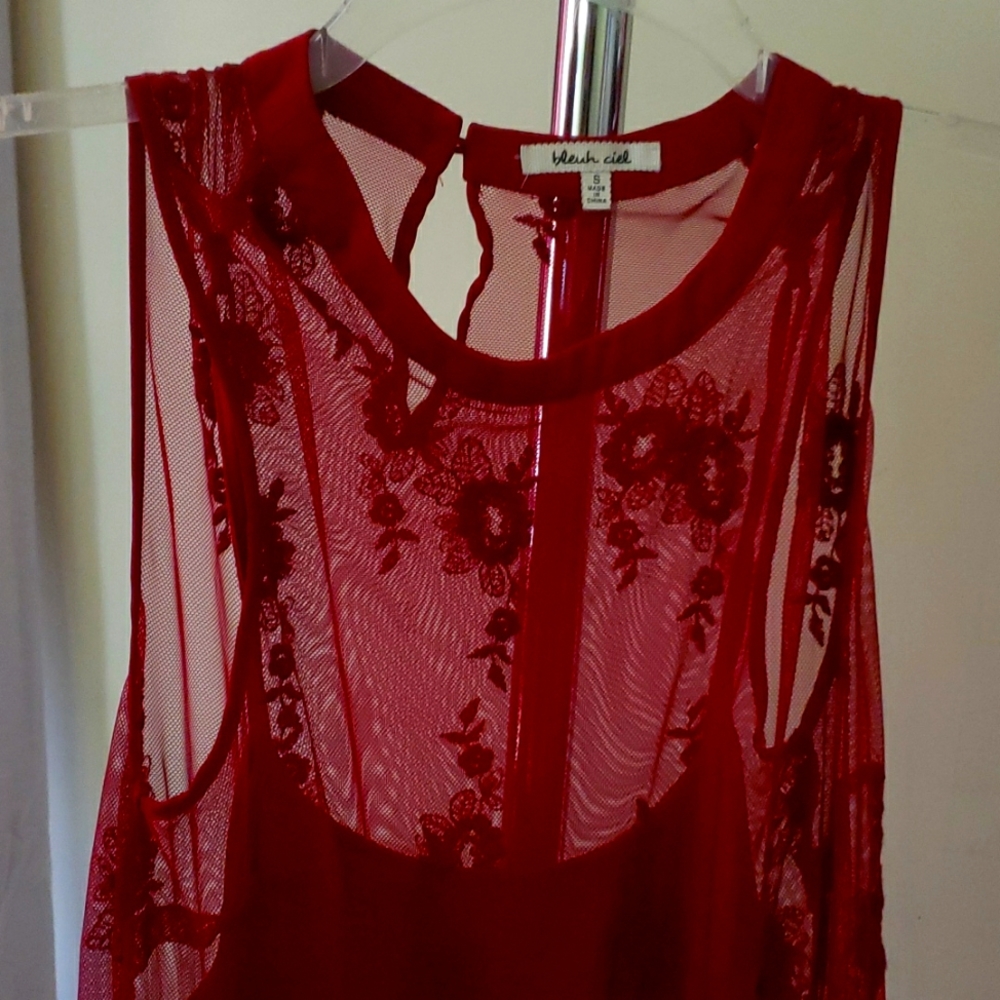 Red Slip Dress